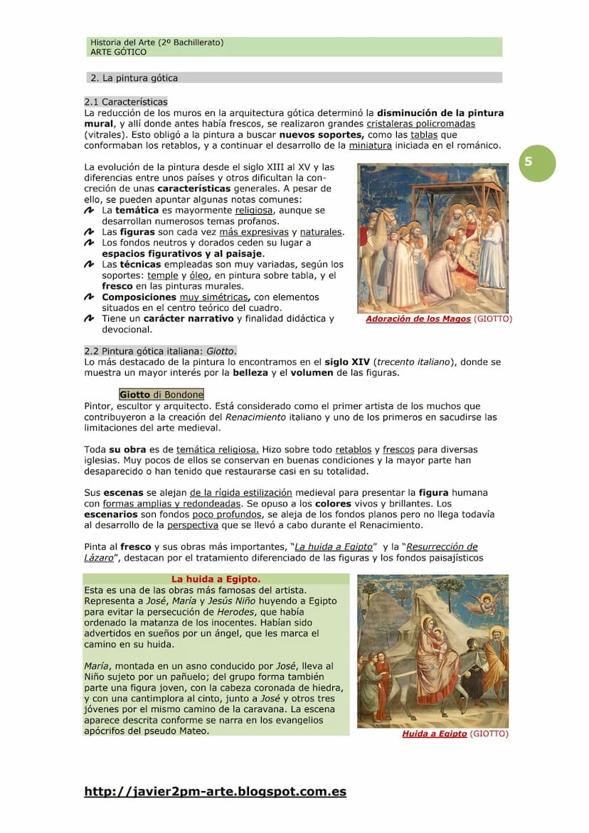 Historia del Arte (2º Bachillerato)
ARTE GÓTICO
Arte Gótico
Durante el siglo XII tuvo lugar un crecimiento notable de la población gracias a