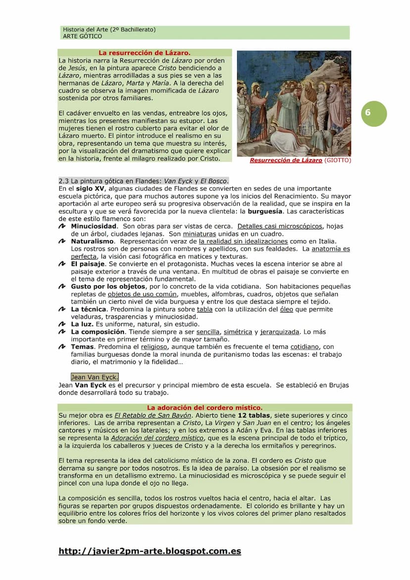 Historia del Arte (2º Bachillerato)
ARTE GÓTICO
Arte Gótico
Durante el siglo XII tuvo lugar un crecimiento notable de la población gracias a