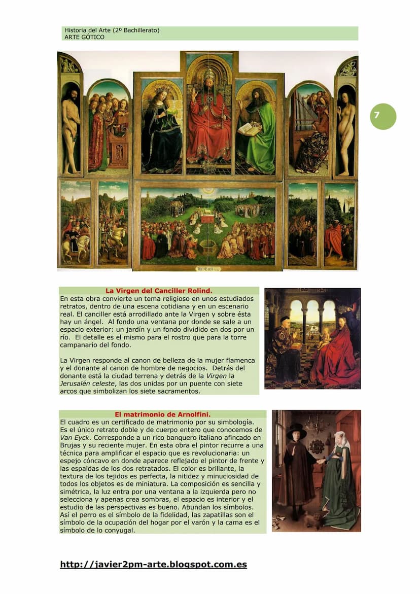 Historia del Arte (2º Bachillerato)
ARTE GÓTICO
Arte Gótico
Durante el siglo XII tuvo lugar un crecimiento notable de la población gracias a
