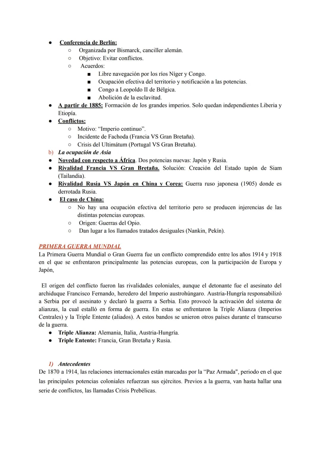 IMPERIALISMO
Definición: Es el fenómeno que implica el dominio de territorio por parte de las potencias
industriales. Aunque hubo formas de 
