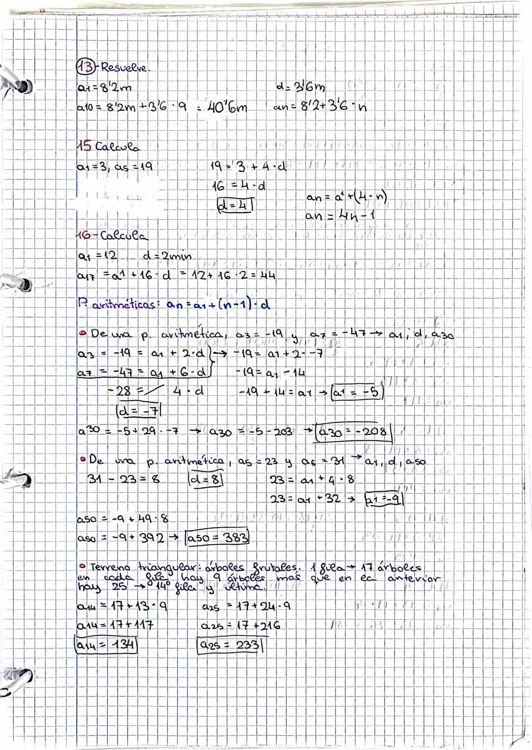 TEMA 6 SUCESIONES Y PROGRESIONES
1- Sucesion: Una sucesión es un conjunto de números ordenados.
Subindlice
as este elemento ocupa la 5ª posi