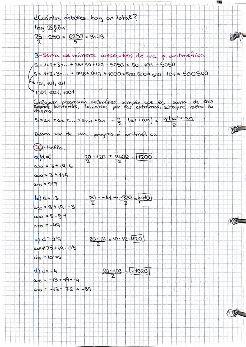 TEMA 6 SUCESIONES Y PROGRESIONES
1- Sucesion: Una sucesión es un conjunto de números ordenados.
Subindlice
as este elemento ocupa la 5ª posi
