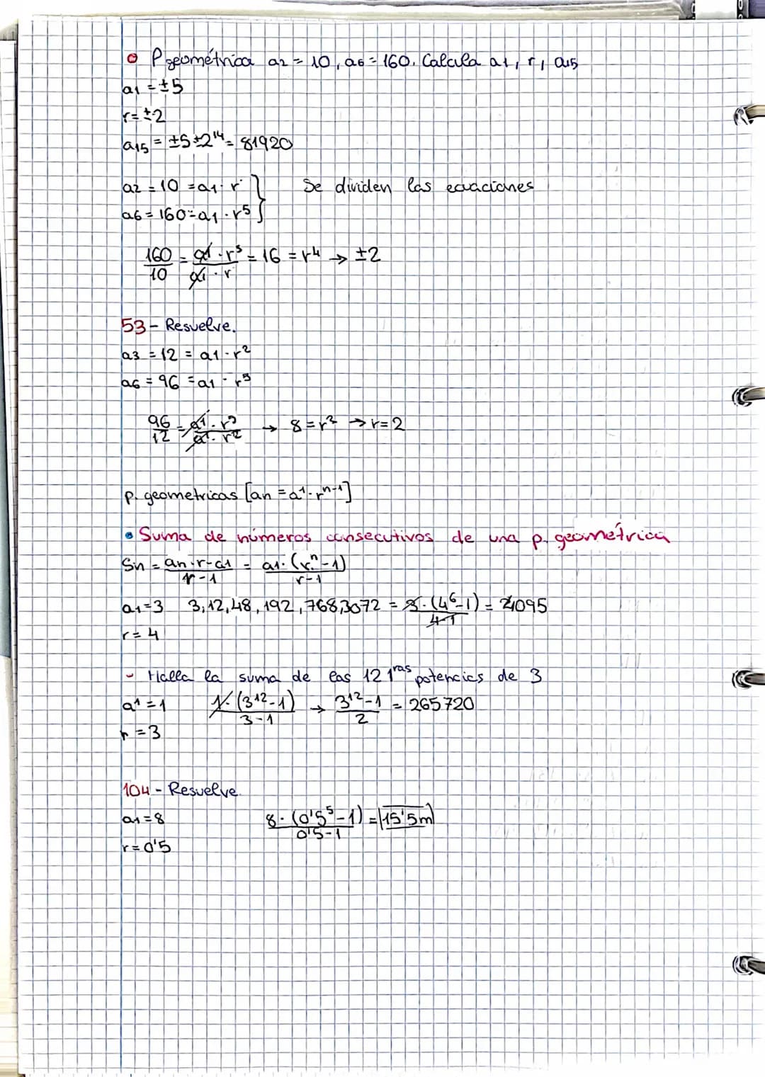 TEMA 6 SUCESIONES Y PROGRESIONES
1- Sucesion: Una sucesión es un conjunto de números ordenados.
Subindlice
as este elemento ocupa la 5ª posi