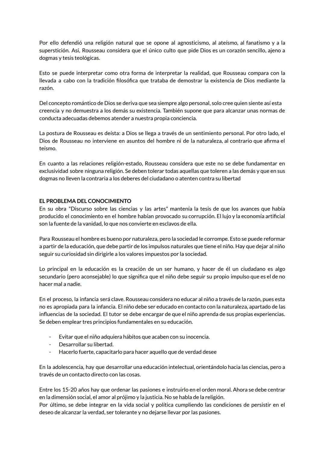 # ROUSSEAU

EL PROBLEMA DE LA ANTROPOLOGÍA
Durante la ilustración se consideraba que la cultura y el desarrollo de la ciencia habían mejorad
