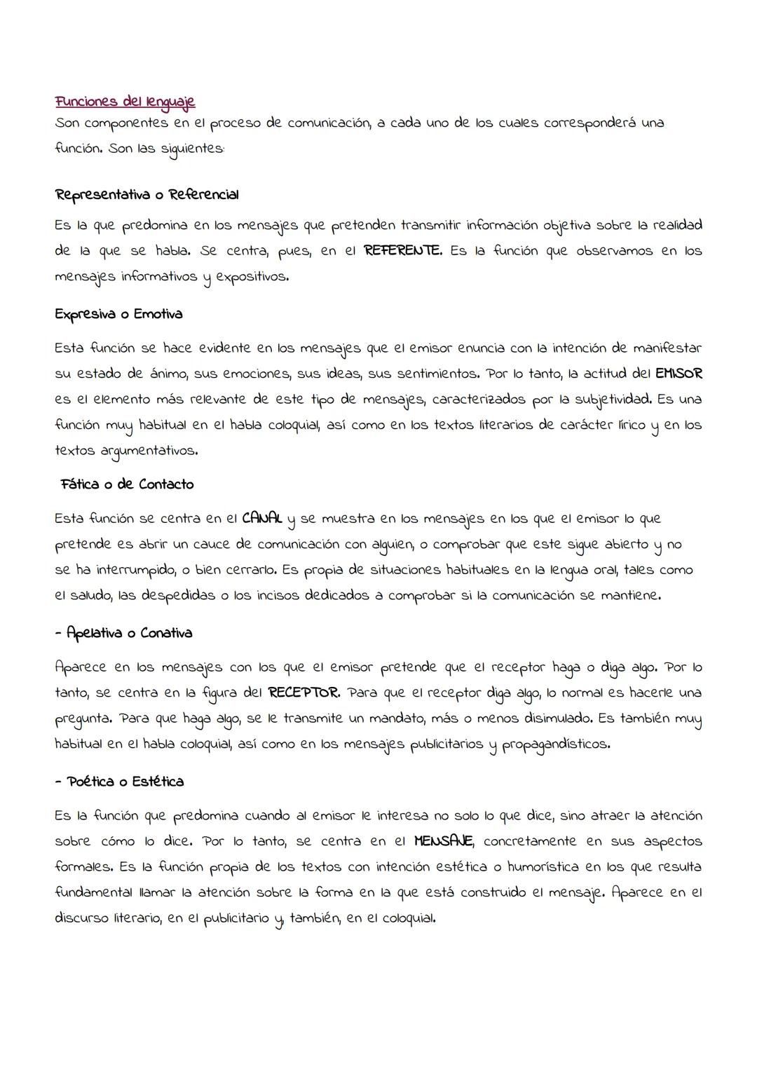 D
Lengua
Tema 3
-Funciones del lenguaje.
-El texto.
Adecuación, coherencia y cohesión
- Tipos de textos según
la intención comunicativa.
Los