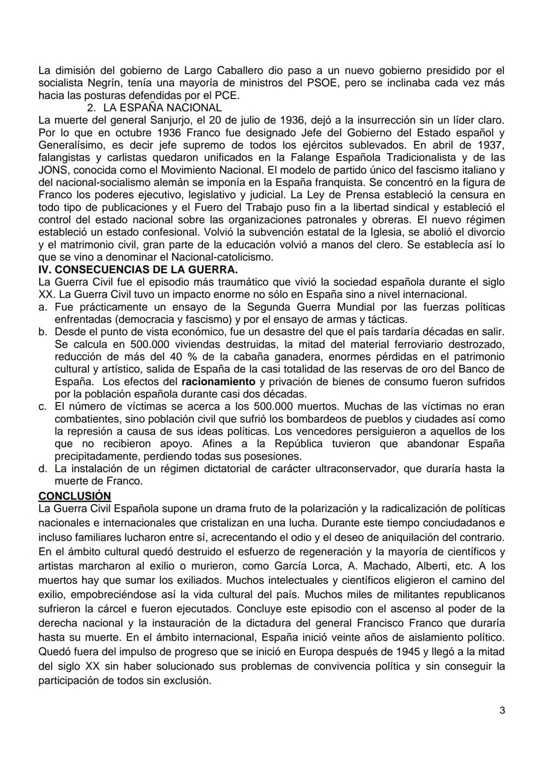 INTRODUCCIÓN
La Guerra Civil (1936-39) constituye el hecho más relevante y trágico de la Historia de España
en el siglo XX. En ella se conce