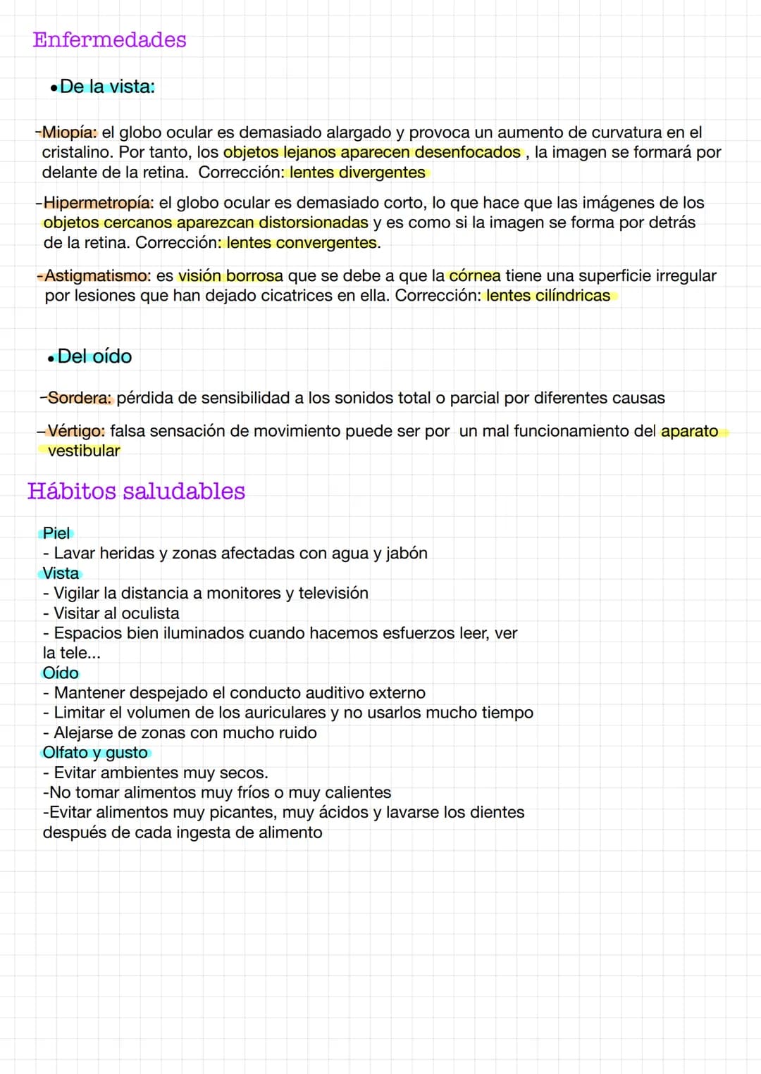  Los sentidos
Los receptores
•son células especializadas sensibles a un estímulo determinado. Captan la información del medio (ext. int.) y 