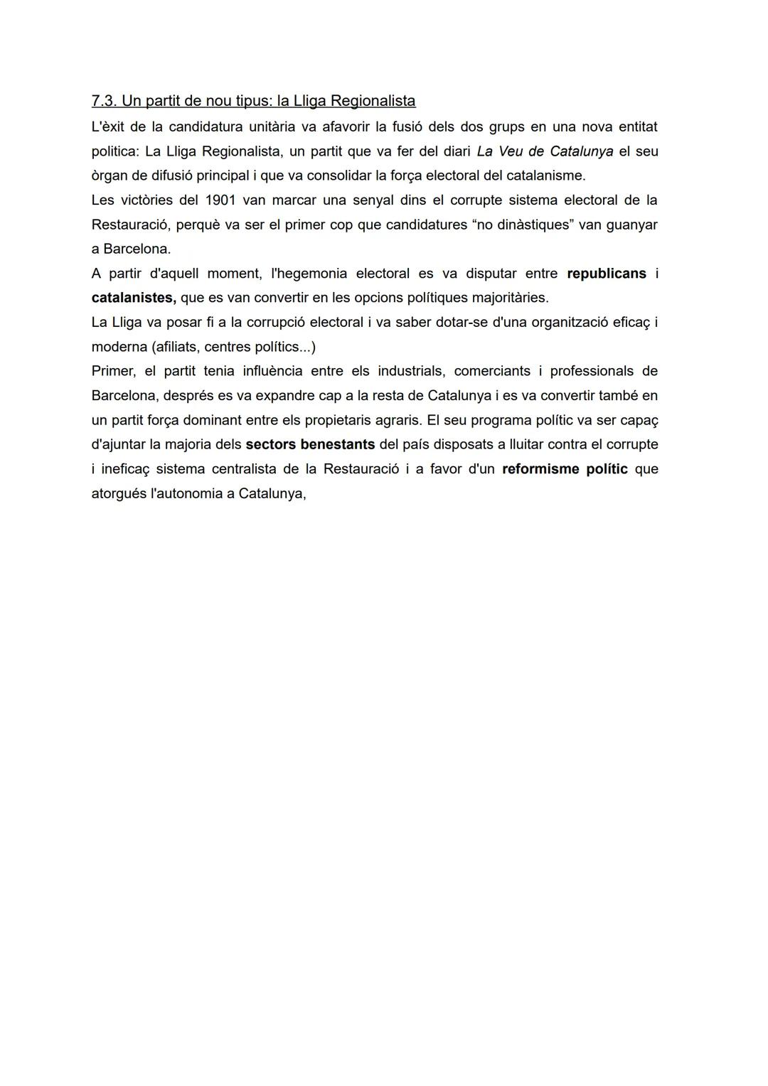 TEMA 8. ORÍGENS I CONSOLIDACIÓ DEL CATALANISME
(1833-1901)
1. FONAMENTS CULTURALS: LA RENAIXENÇA
La Renaixença va ser un moviment cultural i