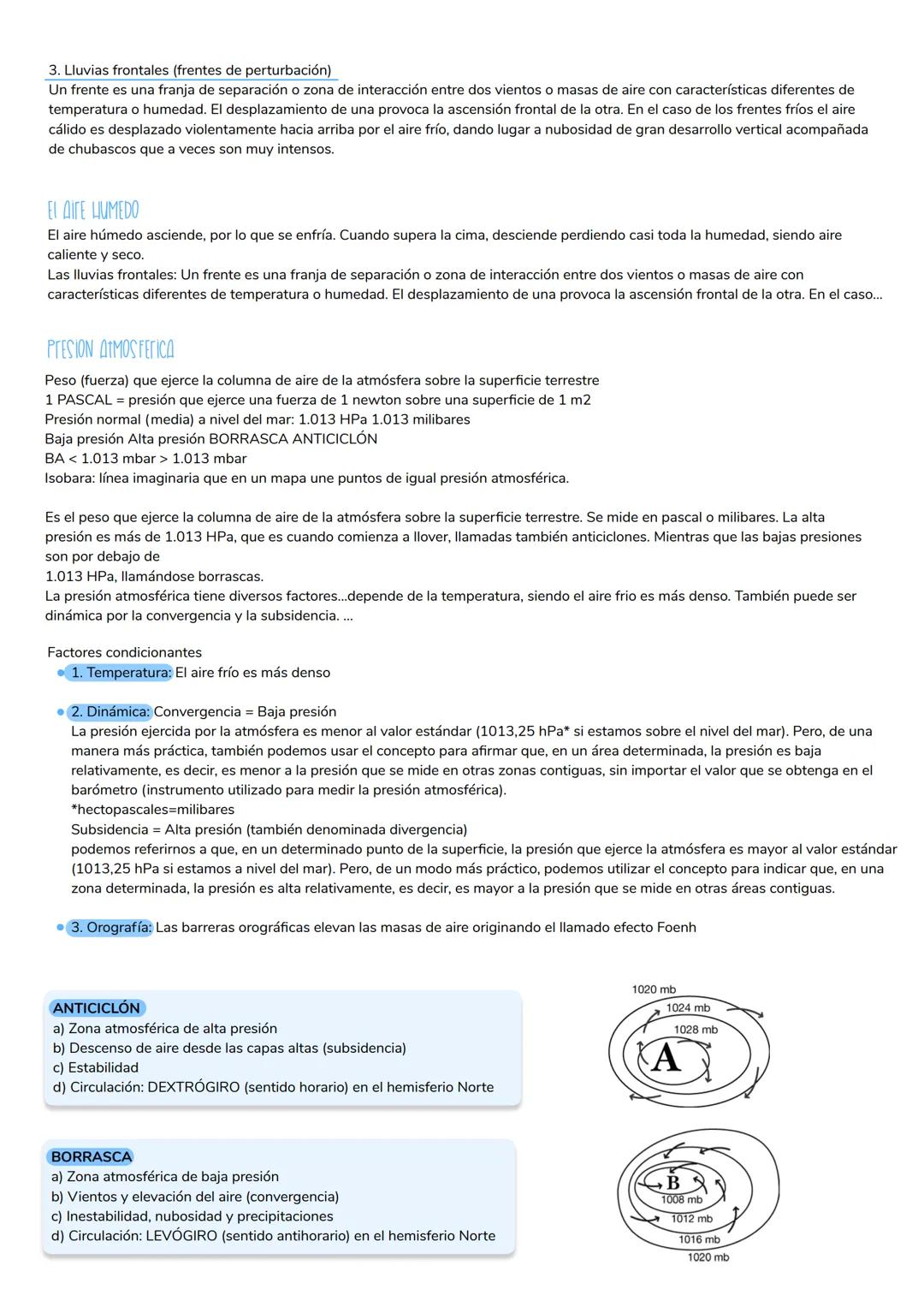 # Bloque ?

El clima Elementos factores y grandes dominios climaticos

# Tiempo y clima

DEFINICIONES

TIEMPO ATMOSFÉRICO

Situación atmosfé
