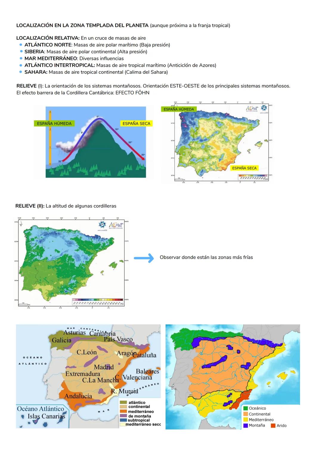 # Bloque ?

El clima Elementos factores y grandes dominios climaticos

# Tiempo y clima

DEFINICIONES

TIEMPO ATMOSFÉRICO

Situación atmosfé