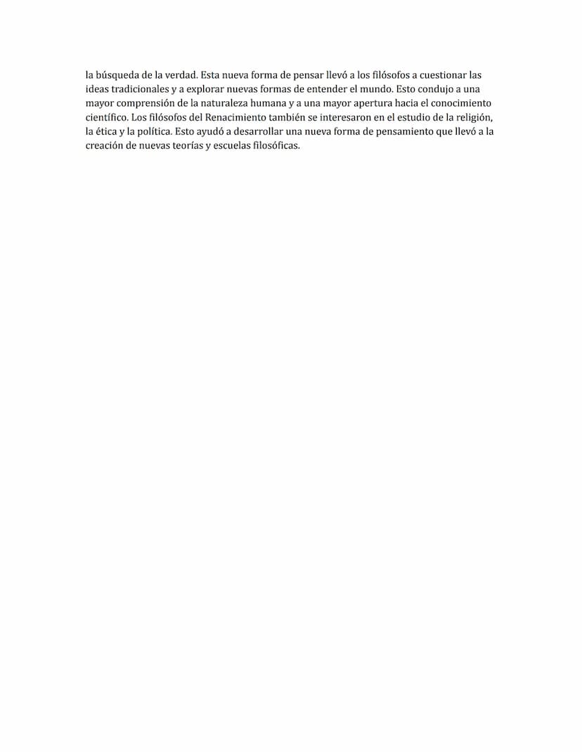 Ejercicio Renacimiento
1. ¿Cuándo comenzó el Renacimiento?
El Renacimiento comenzó alrededor del año 1300 en Italia, cuando una nueva genera