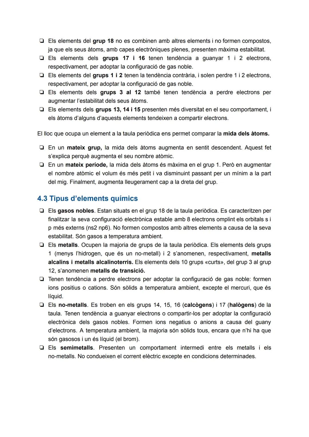 TEMA 9. Els àtoms i els seus enllaços
1. Els àtoms per dins
1.1 Quin tipus de canvi té lloc en els fenòmens radioactius?
A finals del segle 