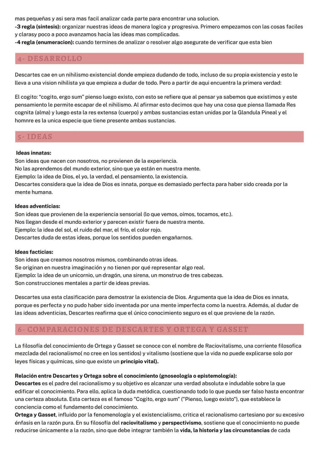 # TEMA 4: descartes

1- CONTEXTO
Uno de los factores influyentes en la filosofía de Descartes es su educación en el colegio jesuita de La Fl