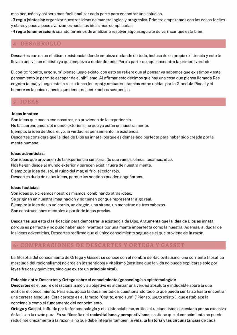 # TEMA 4: descartes

1- CONTEXTO
Uno de los factores influyentes en la filosofía de Descartes es su educación en el colegio jesuita de La Fl