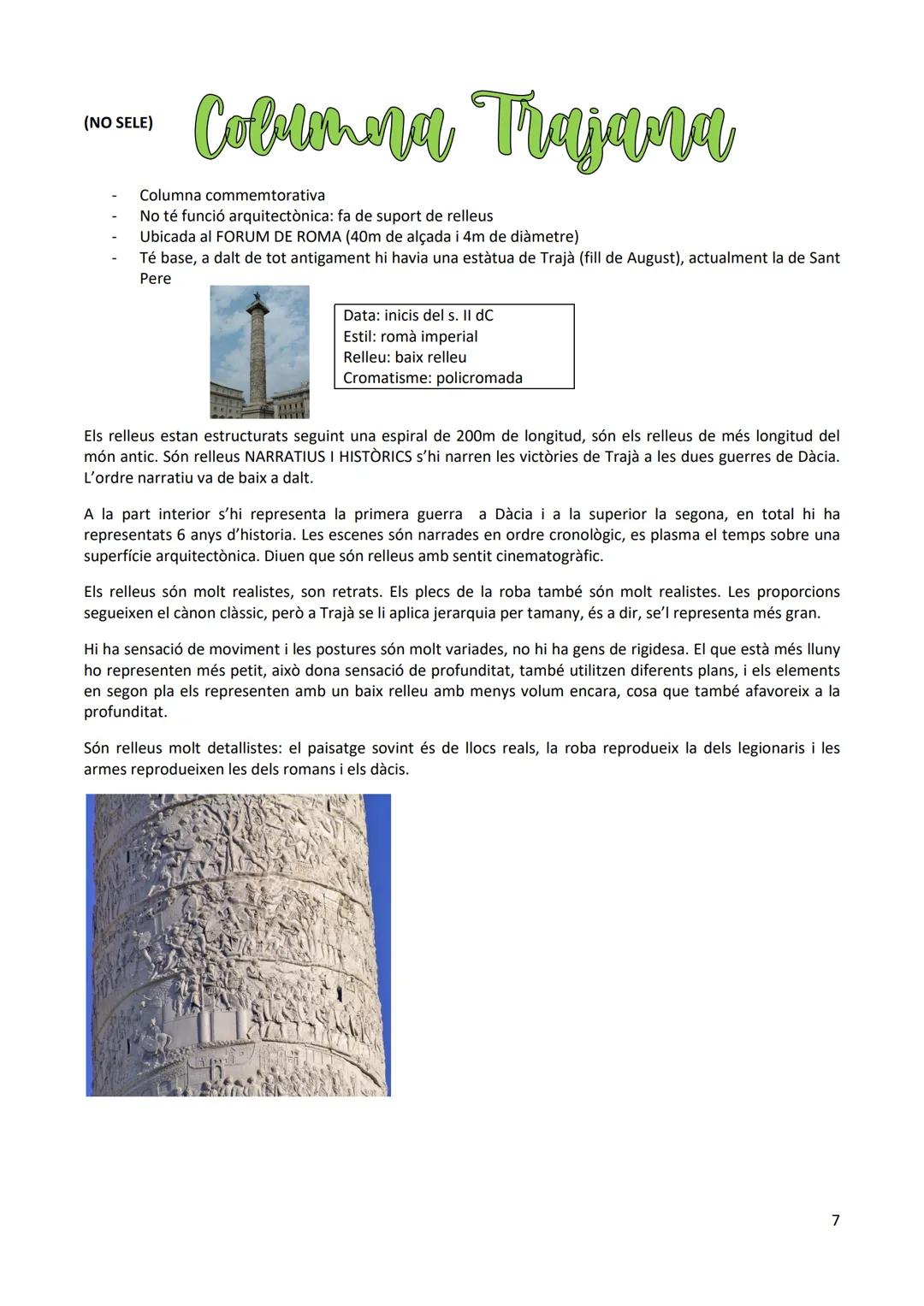 Escultura Romana
Té dos importants precedents:
- Grècia
- Etrúcia (etruscus): n'hereda interès per el realisme, l'escultura funerària i el r