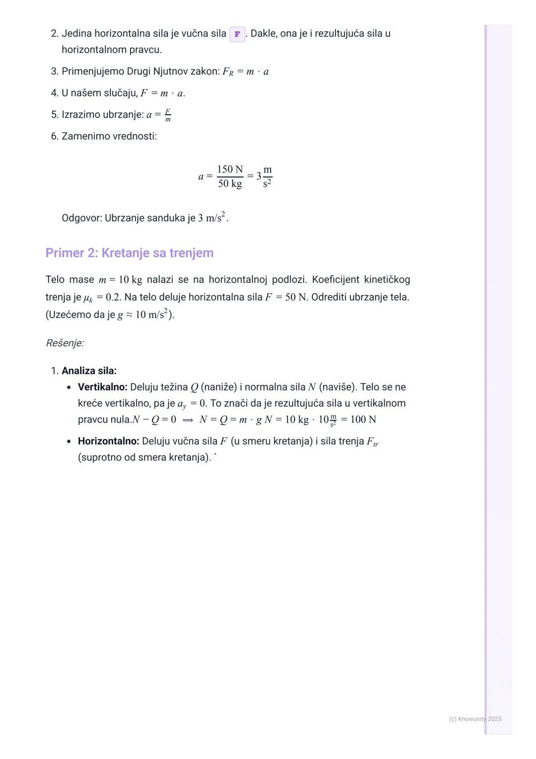 # Njutnovi zakoni i sile

Uvod u Njutnove zakone i sile

Njutnovi zakoni su osnova klasične mehanike. Oni objašnjavaju vezu između
kretanja 