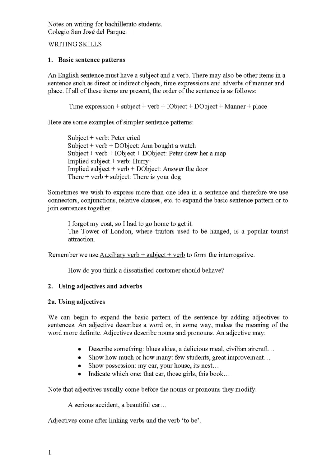 Easy Writing & Text Analysis for EVAU Selectividad!