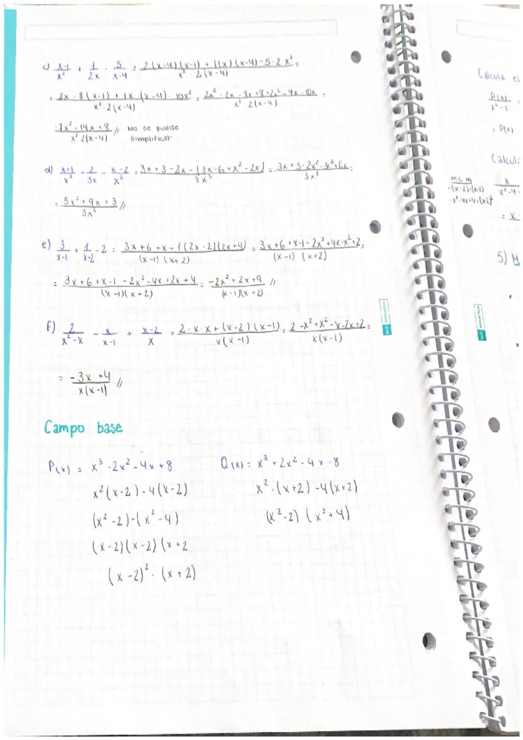 2° EVALUACIÓN
Ecuaciones polinomicas
Ecuaciones 1° grado
• X+8 = 3
X-3-8
X = -5
Ecuaciones
O
6
ax² + bx + C = O
4x²-20x + 25-0
X:
X=
20:400-