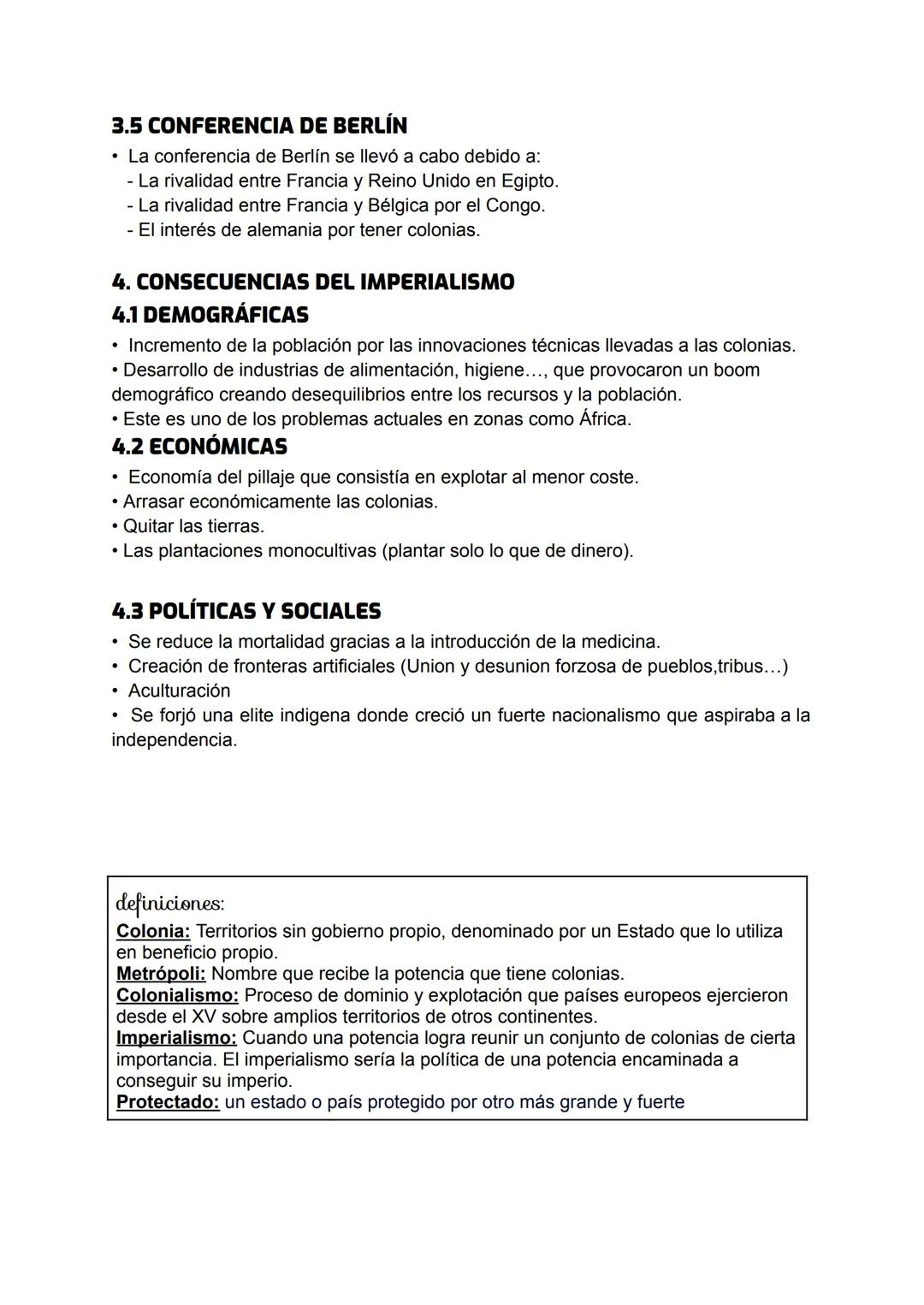 # TEMA 5: IMPERIALISMO

**1. IMPERIALISMO**

* Es el dominio político, económico, social y/o cultural de un estado sobre otro mediante el em
