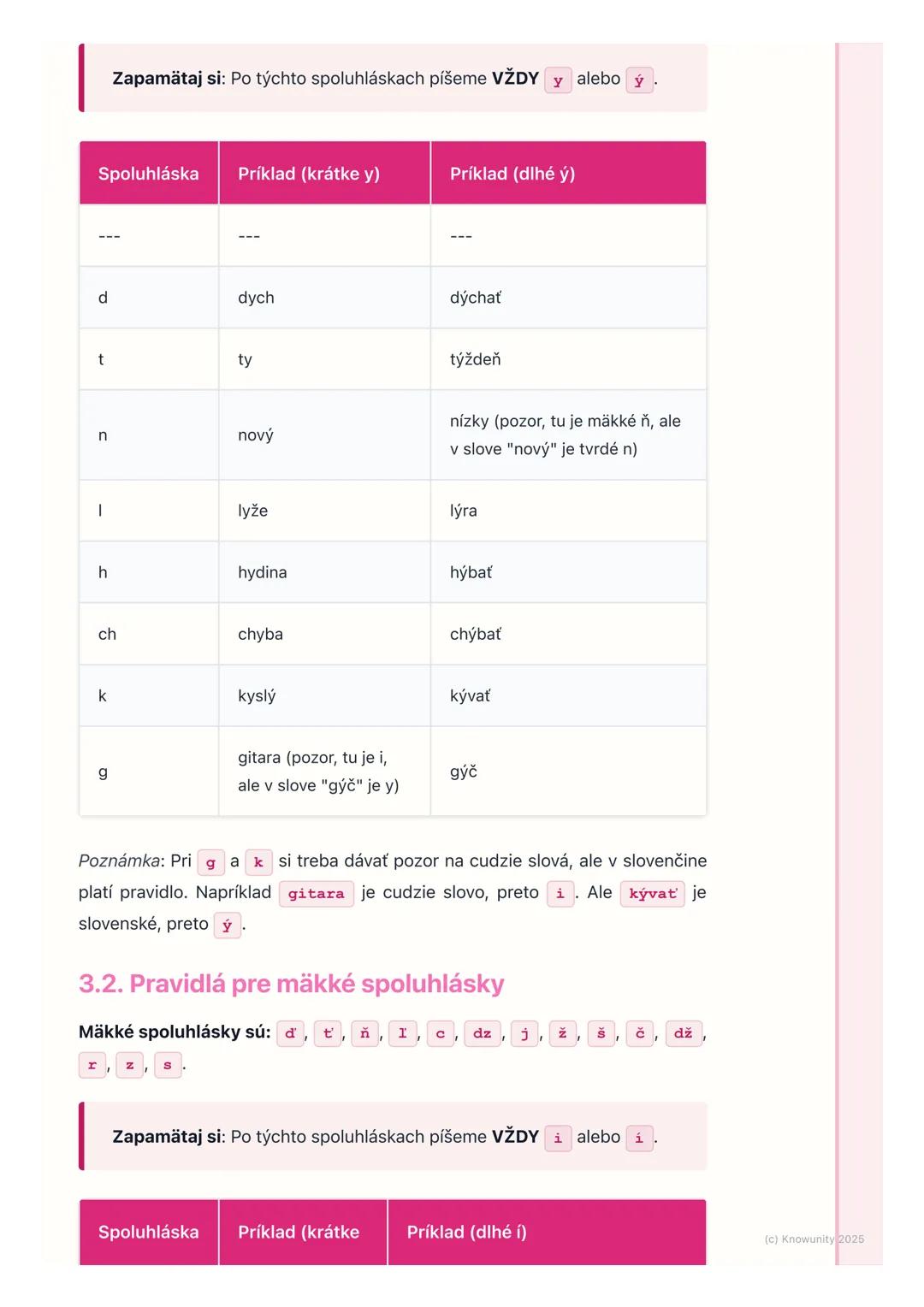 # Pravopis i/í, y/ý

1. Prehľad pravopisu i/í, y/ý

Ahojte! Dnes si zopakujeme veľmi dôležitú vec v slovenčine - kedy píšeme i
alebo i a ked
