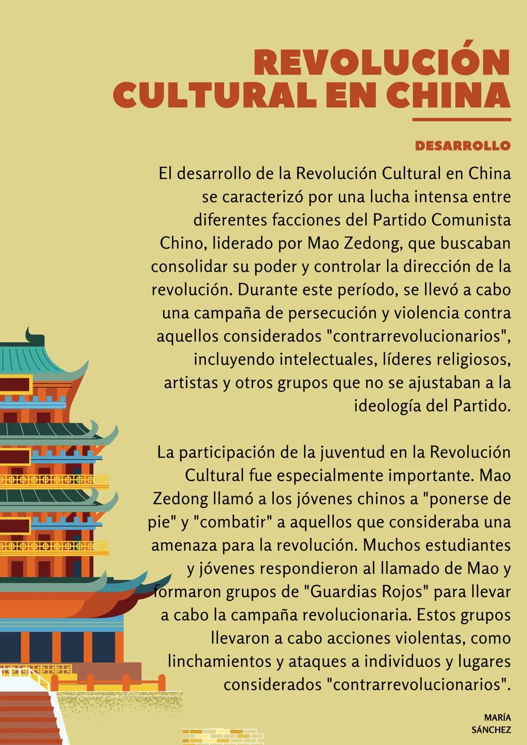 16161GAGAG
RESETZELE
REVOLUCIÓN
CULTURAL EN CHINA
ANTECEDENTES HISTÓRICOS Y POLÍTICOS
La Revolución Cultural en China fue una
campaña políti