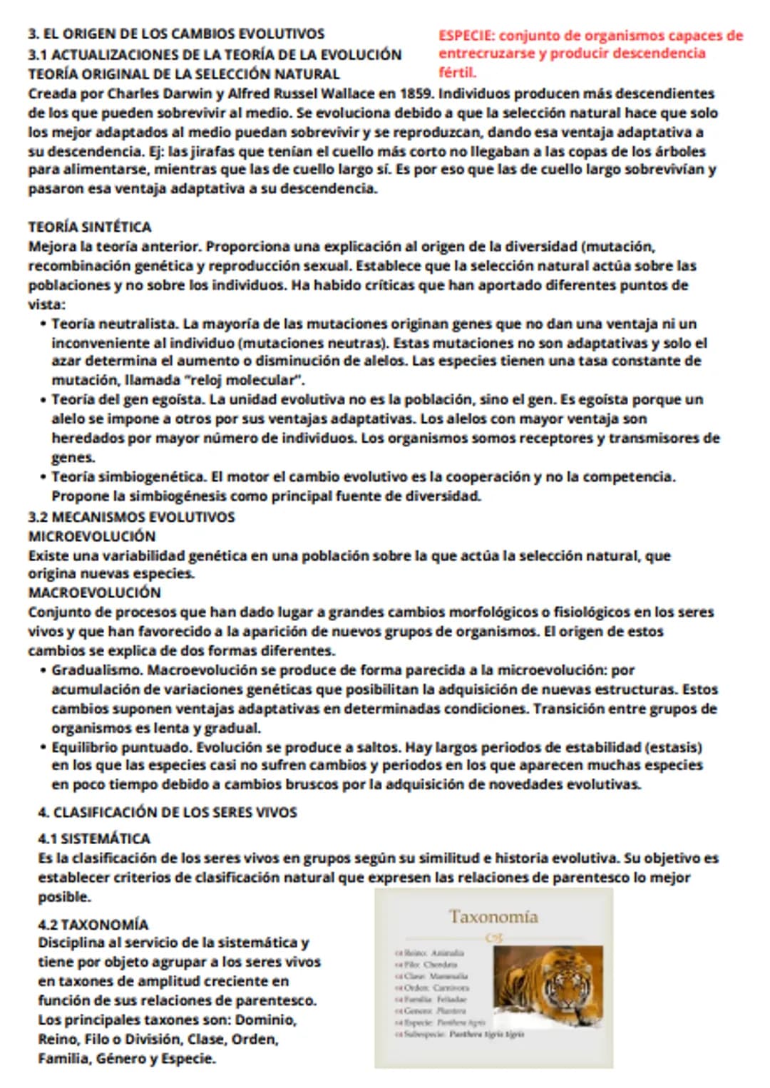 tema 6 - evolución y clasificación de los seres vivos
1. LOS GRANDES CAMBIOS EN LOS SERES VIVOS
En algunas épocas, una serie de sucesos han 