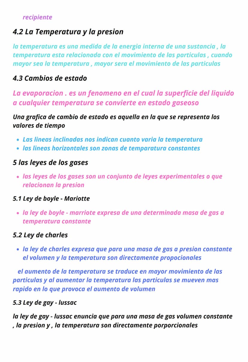2. Propiedades de la materia
RESUMEN
1. LA MATERIA Y SUS PROPIEDADES
• La materia es todo aquello que tiene masa y ocupa un espacio
1.1 PROP