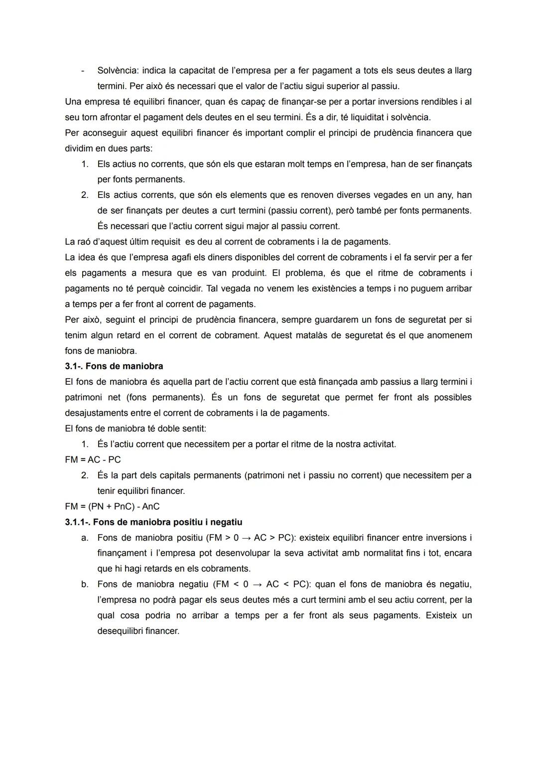 TEMA 4: ANÀLISI PATRIMONIAL, FINANCER I ECONÒMIC
1-. L'ANÀLISI COMPTABLE
L'elaboració dels comptes anuals (balanç, compte de pèrdues i guany