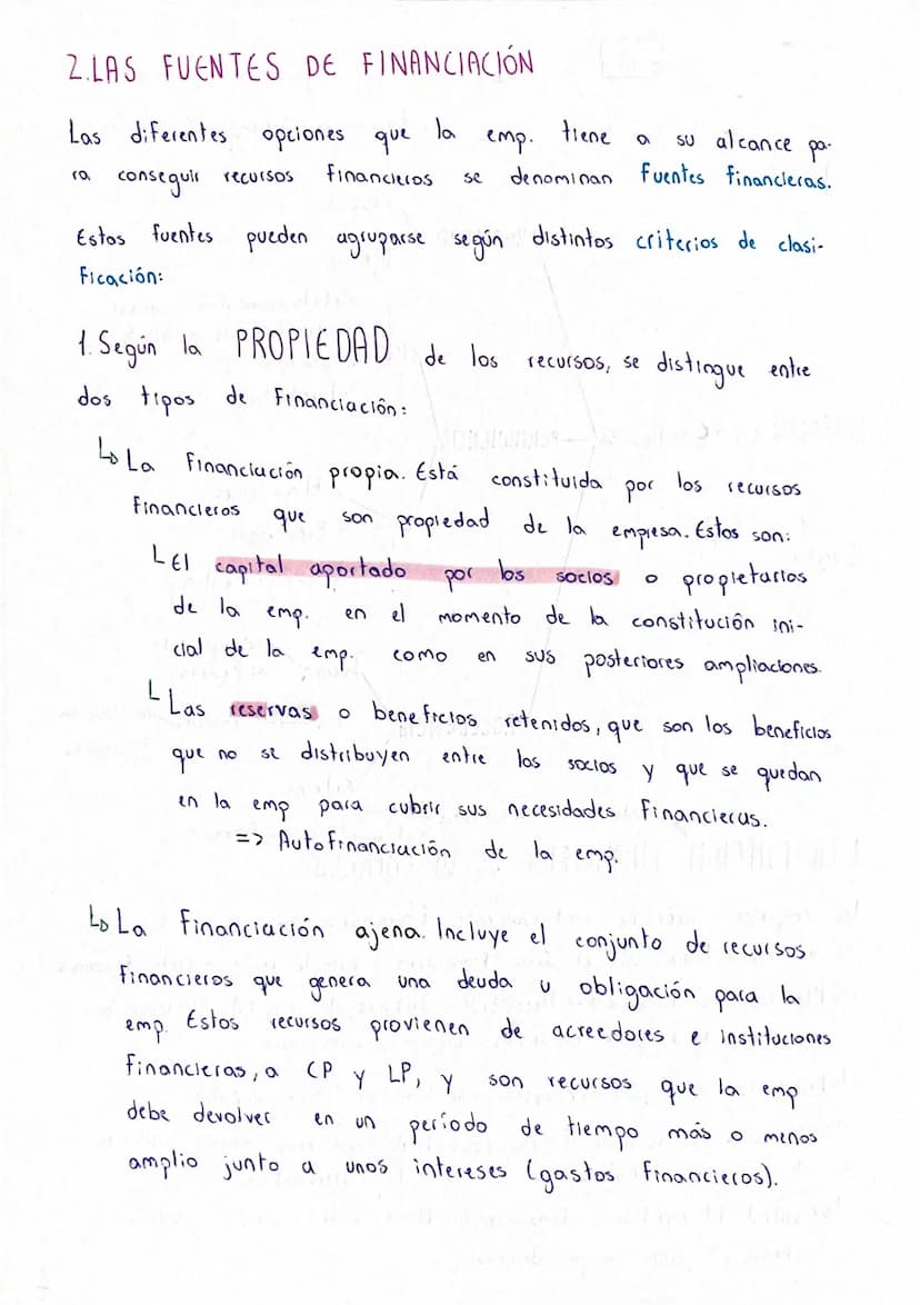 ΤΕΜΑ 9
FINANCIACIÓN - Clasificación-PERMANENCIA
✓
Invertir
1
PROPIEDAD
2
↳
la financiación
de la empresa
Propios
Ajenos
LP:
PROCEDENCIA
Créd