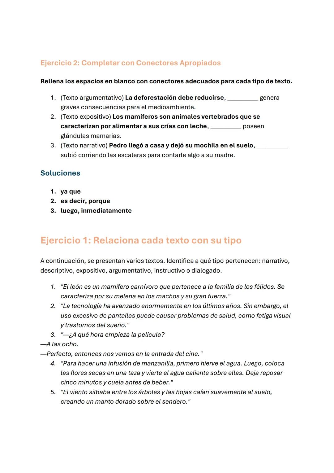 # TIPOLOGÍAS TEXTUALES

Los textos se pueden clasificar en diferentes tipos según su propósito comunicativo y
su estructura. Las principales