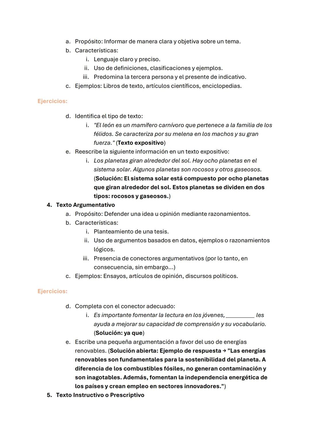 # TIPOLOGÍAS TEXTUALES

Los textos se pueden clasificar en diferentes tipos según su propósito comunicativo y
su estructura. Las principales