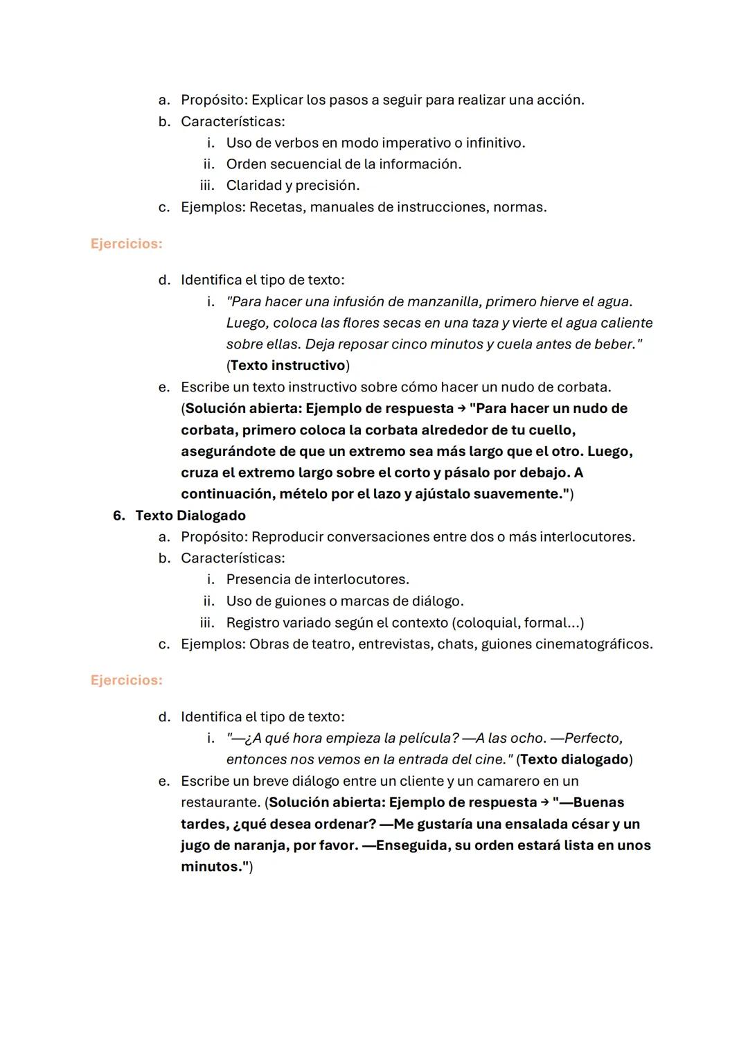 # TIPOLOGÍAS TEXTUALES

Los textos se pueden clasificar en diferentes tipos según su propósito comunicativo y
su estructura. Las principales
