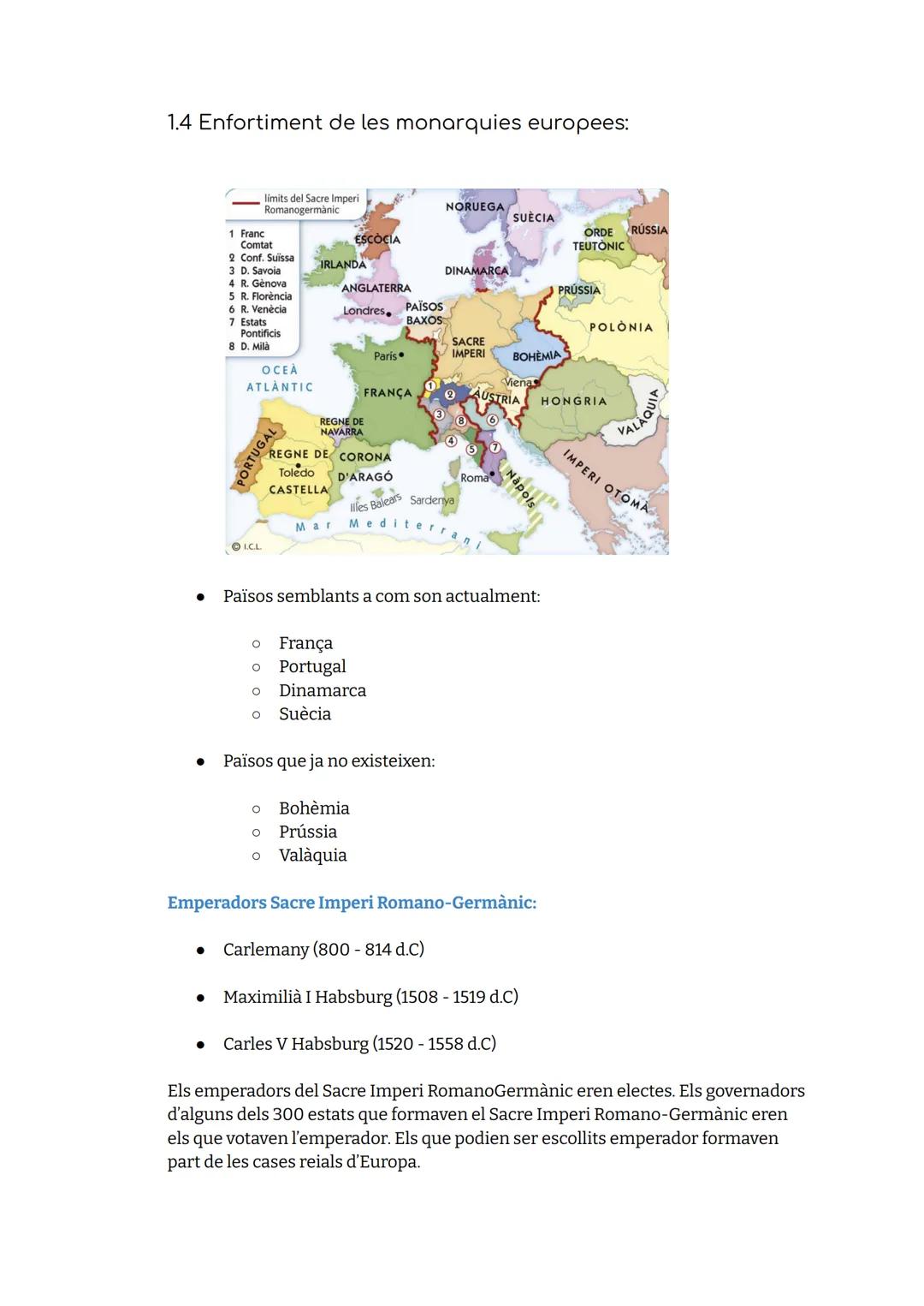 L'Edat
Moderna
Clara Sanchez 1. L'entrada al món modern
1.1 Context i cronologia
1453: Caiguda de Constantinoble (inici)
1789: Revolució Fra