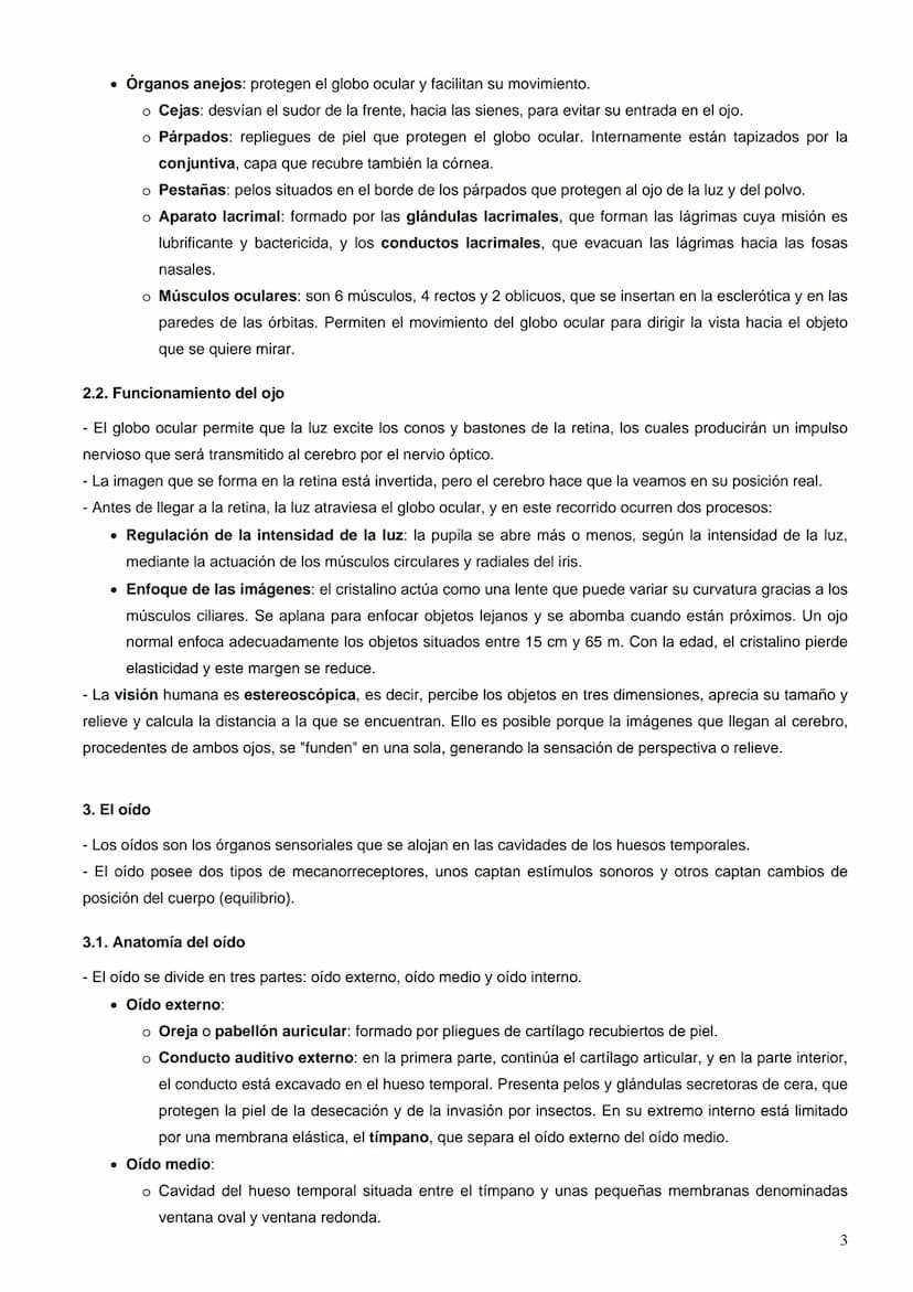 Índice:
1. La percepción de los estímulos. Los receptores sensoriales
2.
El ojo
El oído
3.
4.
La piel
5. El gusto y el olfato
6. Los efector