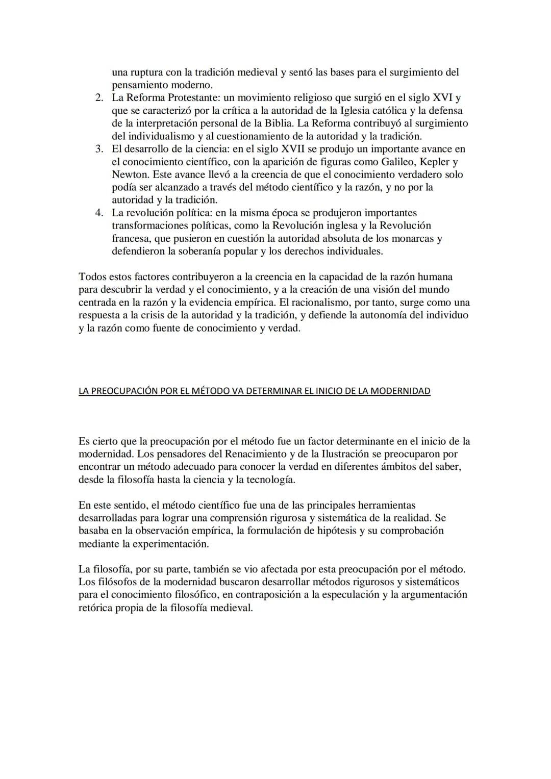 EL RACIONALISMO DE DESCARTES
René Descartes fue un filósofo y matemático francés del siglo XVII considerado como
el padre del racionalismo m