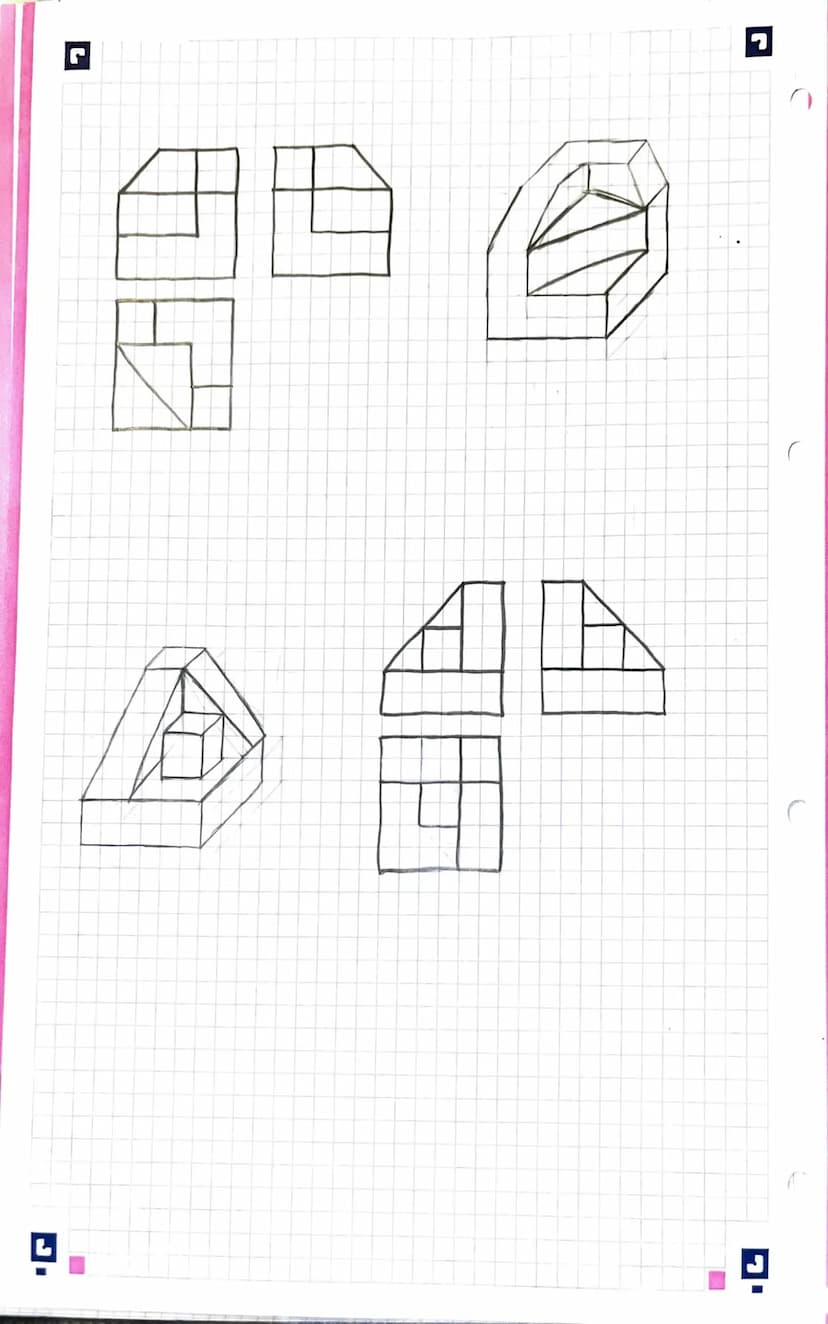 Sitana Diaz Orbing.
●
1. Sistema de vistas
- Las vistas son las proyecciones de una pieza sobre unos planos de proyección.
-) (as vistas se 