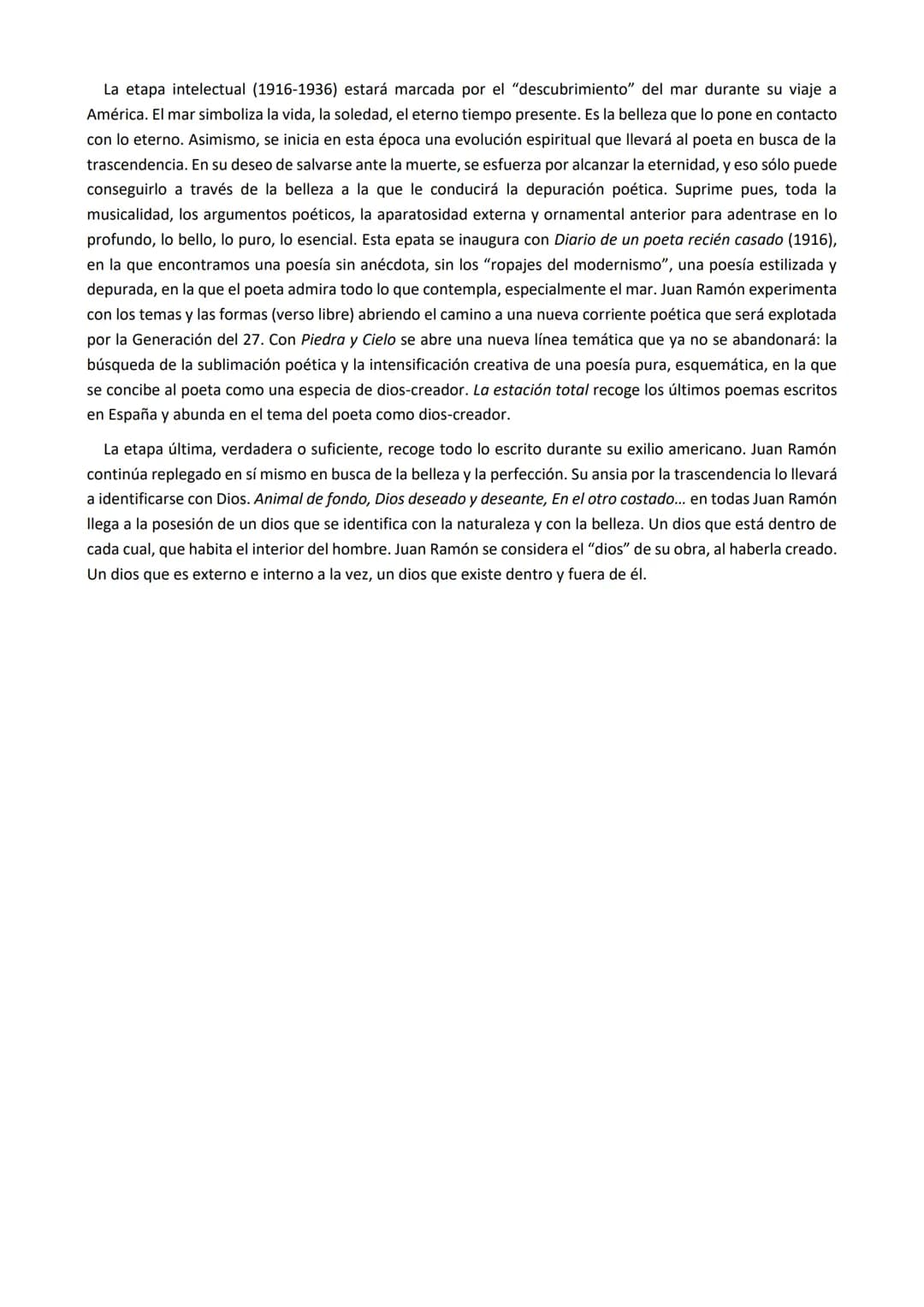 6
Novecentismo o Generación del 14.
Características de la novela y el ensayo.
Juan Ramon Jiménez.
INTRODUCCIÓN
Cambio de siglo: Colapso y Re
