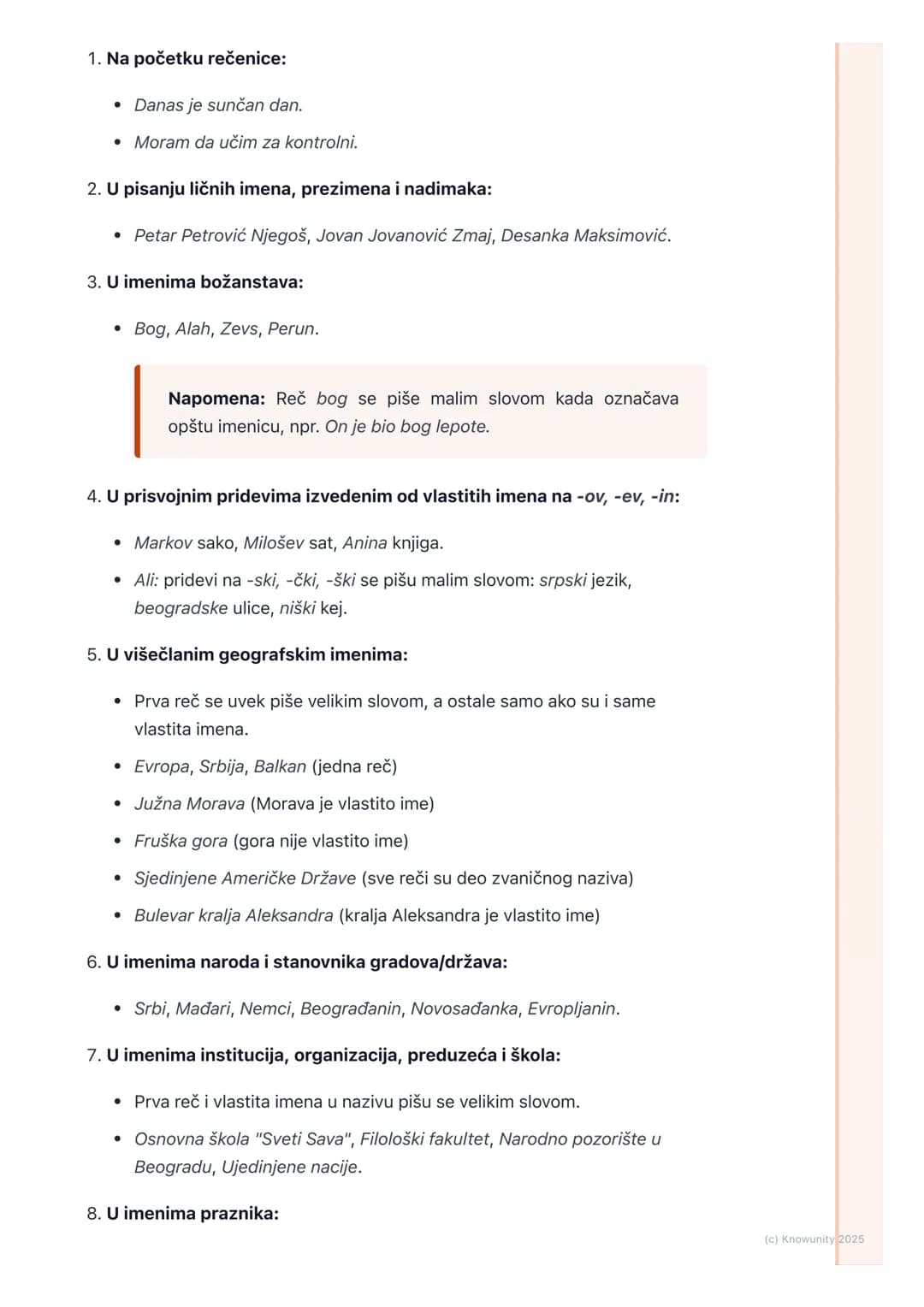 # Pravopisna pravila

## Uvod u pravopisna pravila

Pravopis predstavlja skup pravila za pisanje u jednom jeziku. Važno je da ga
dobro znamo