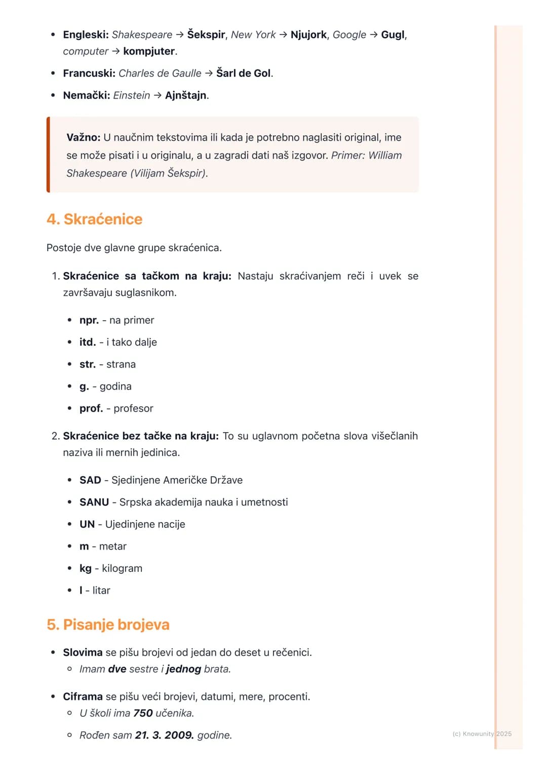 # Pravopisna pravila

## Uvod u pravopisna pravila

Pravopis predstavlja skup pravila za pisanje u jednom jeziku. Važno je da ga
dobro znamo