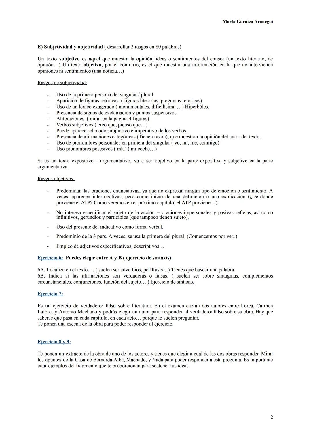 # Examen selectividad teoría:

# Lengua Castellana 2023-2024

Marta Garnica Aranegüi

## Ejercicio 1:

Hacer un resumen sobre el texto propo