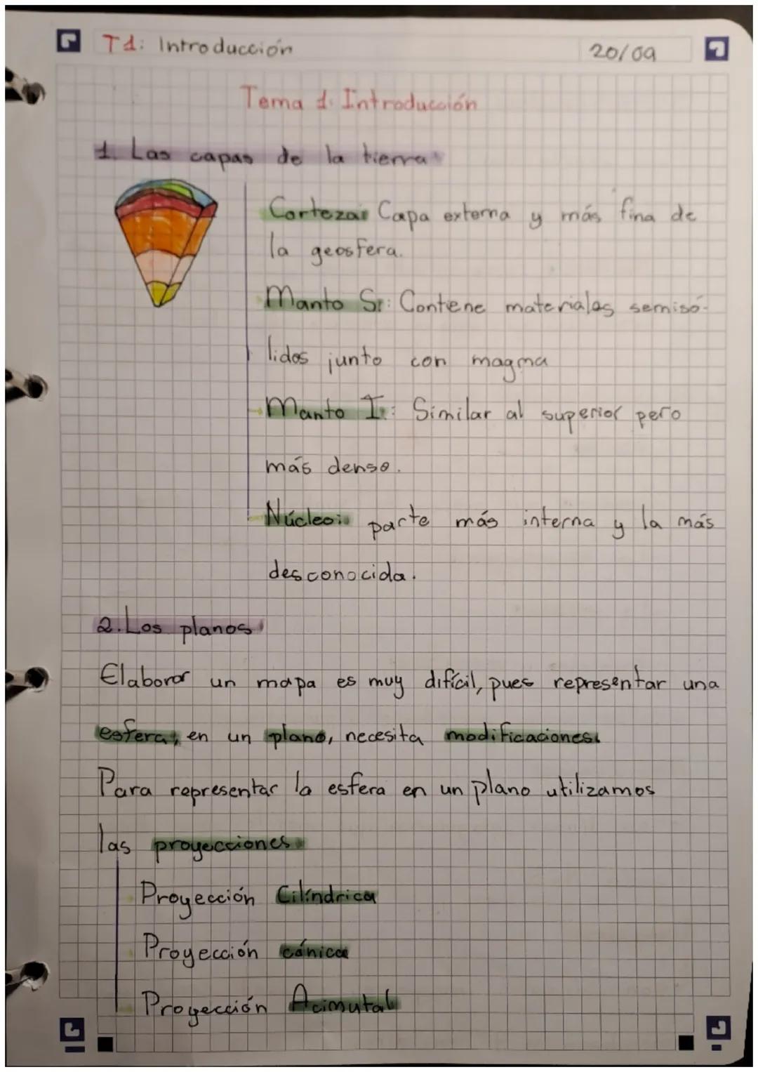 La tecnología y estudio geográfico de la Tierra -> Introducción