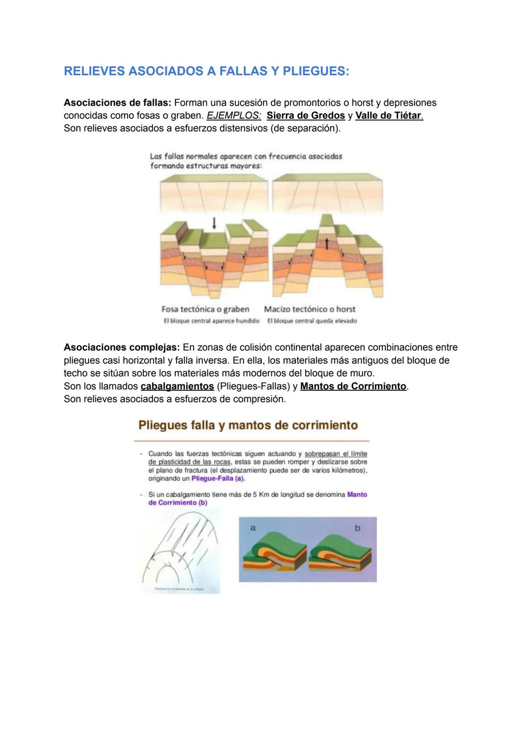 TEMA 2: TECTÓNICA Y RELIEVES:
Según el mov entre las placas, existen límites:
- constructivos
- destructivos
- pasivos
cada uno da lugar a R