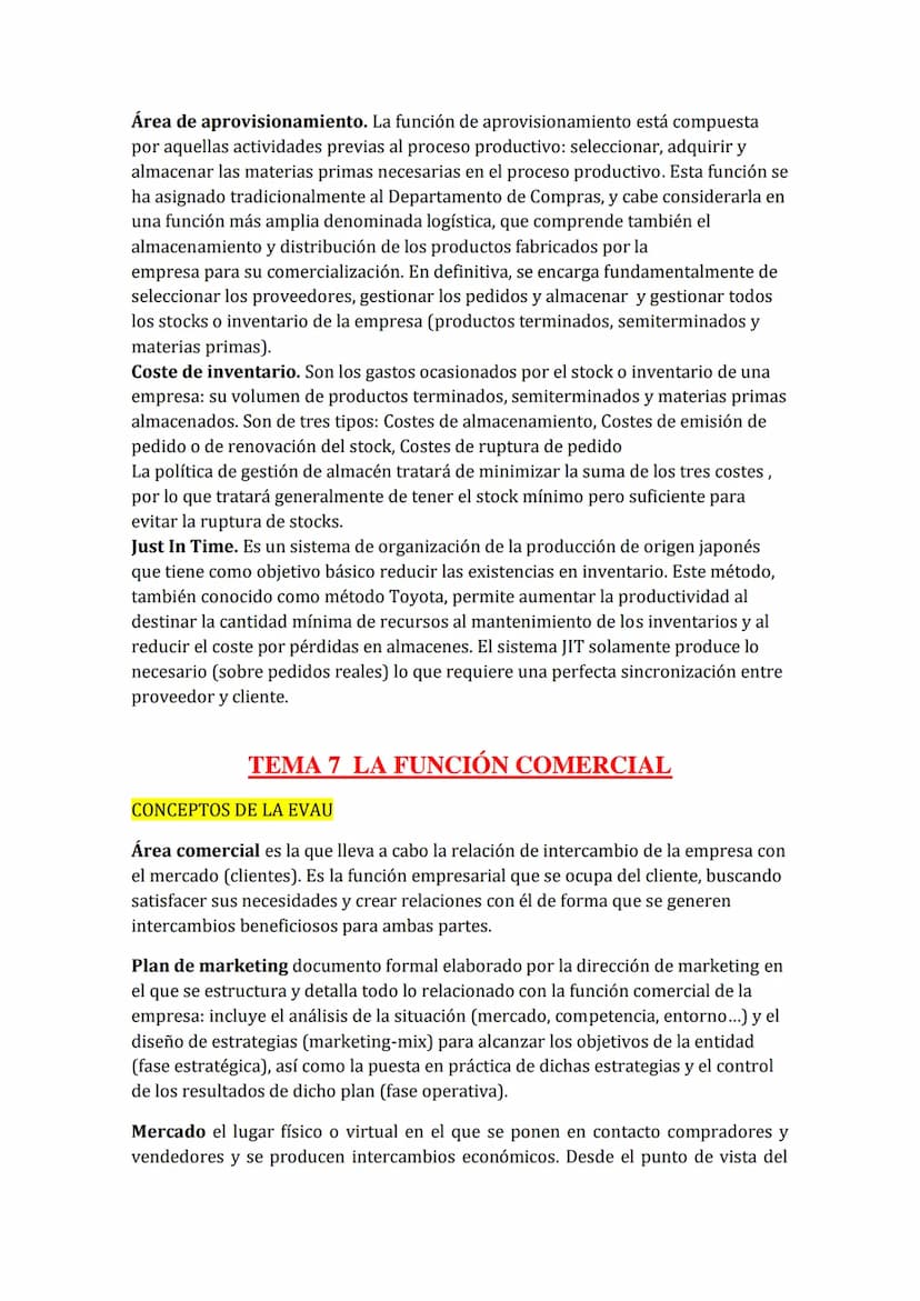 
<h2 id="tema1laempresa">TEMA 1: LA EMPRESA</h2>
<h3 id="conceptosdelaevau">Conceptos de la EVAU</h3>
<p><strong>Empresa:</strong> Es la uni
