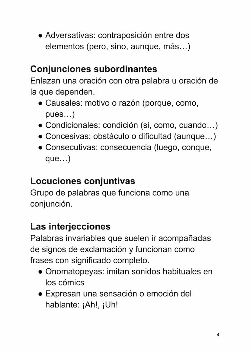 LAS PALABRAS INVARIABLES
El adverbio
- Significado: expresan afirmación, negación o
duda o significan circunstancia de lugar, tiempo,
modo y