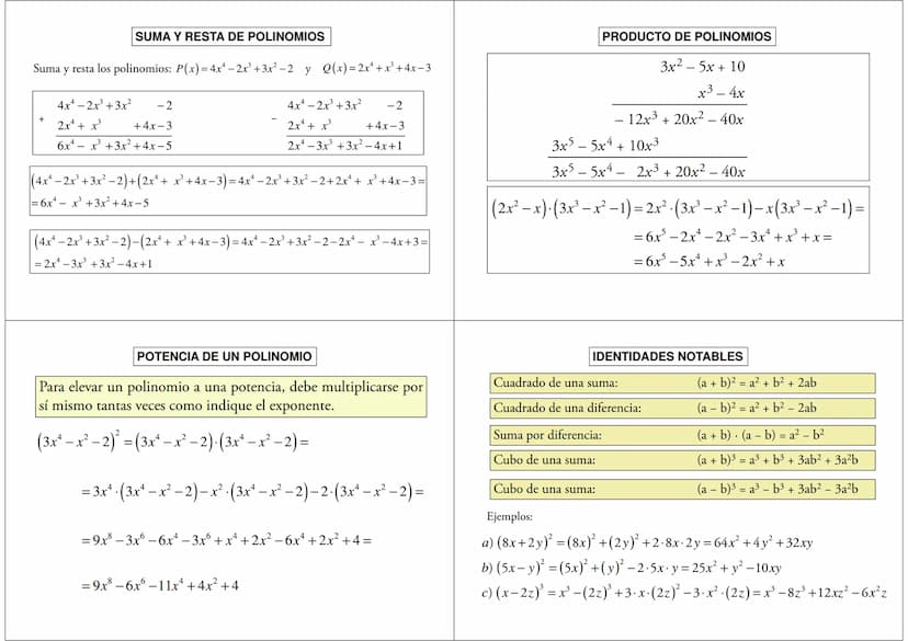 EXPRESIONES ALGEBRAICAS
Las combinaciones de números y letras relacionados entre sí
las operaciones aritméticas se llaman expresiones algebr
