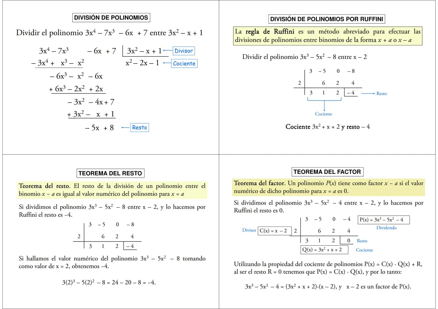 EXPRESIONES ALGEBRAICAS
Las combinaciones de números y letras relacionados entre sí
las operaciones aritméticas se llaman expresiones algebr
