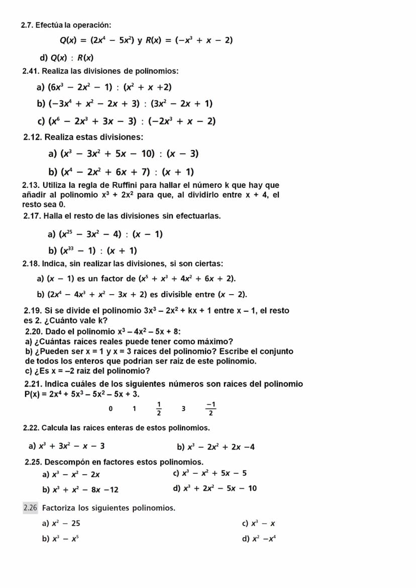 EXPRESIONES ALGEBRAICAS
Las combinaciones de números y letras relacionados entre sí
las operaciones aritméticas se llaman expresiones algebr