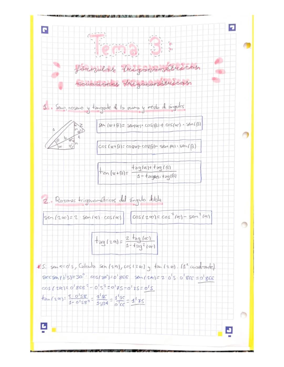 Tema 3 Matemáticas I
