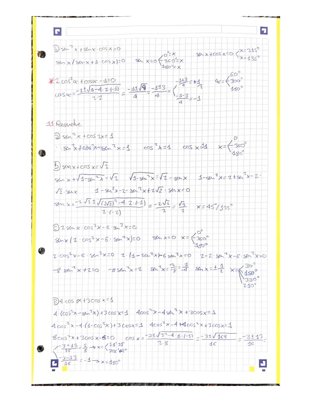 ♥
J.
Seno, coseno y tangente de la suma y
A
R
la
b
formulas brigonométricos
ecuaciones trigonométricas
BN
90d
of
t
2:0'58
1-0¹587
sen (oc+ B