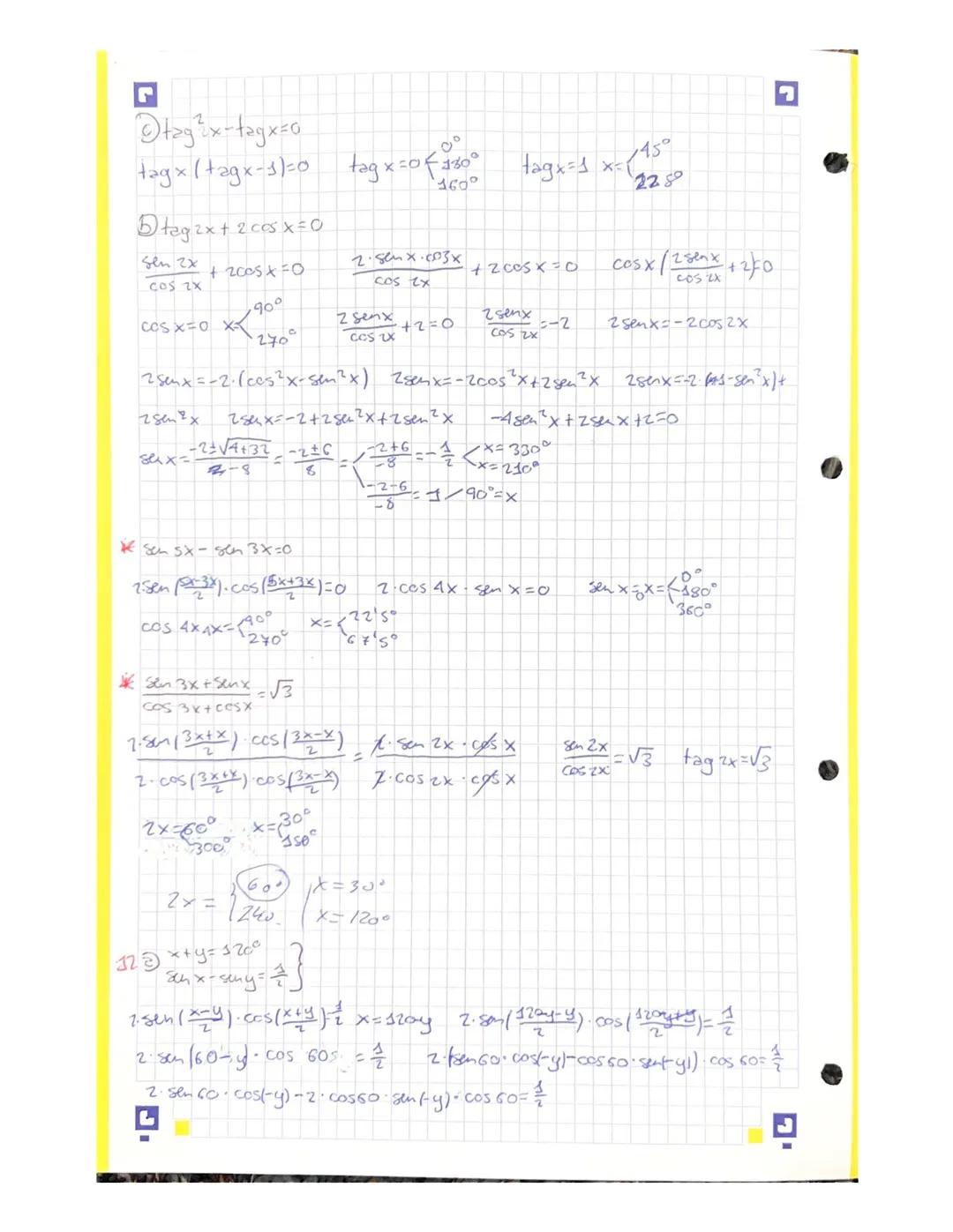 ♥
J.
Seno, coseno y tangente de la suma y
A
R
la
b
formulas brigonométricos
ecuaciones trigonométricas
BN
90d
of
t
2:0'58
1-0¹587
sen (oc+ B